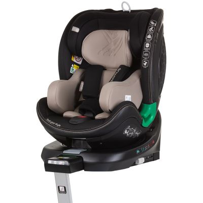 Scaun auto chipolino maximus i-size 40-150 cm macadamia cu sistem isofix hubstkmm02403ma