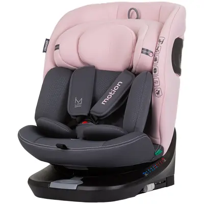 Scaun auto chipolino motion i-size 40-150 cm flamingo cu sistem isofix hubstkmot02405fl
