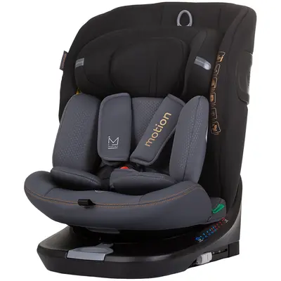 Scaun auto chipolino motion i-size 40-150 cm obsidian cu sistem isofix hubstkmot02401ob