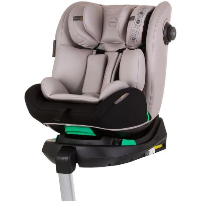 Scaun auto chipolino olympus i-size 40-150 cm macadamia cu sistem isofix hubstkol02403ma