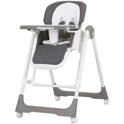 Scaun de masa chipolino milk shake 2 in 1 granite hubsthms02404gn