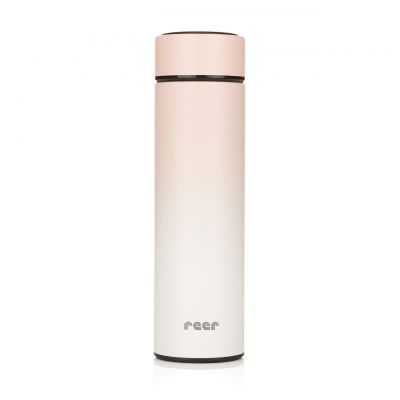Termos din otel inoxidabil vidat ColourDesign, 450 ml, roz, Reer 90024