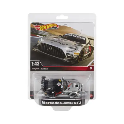 HOT WHEELS PREMIUM REAL RIDERS MASINUTA METALICA MERCEDES AMG GT3 SCARA 1:43 VIVMTHMD41_HMD44