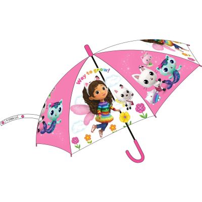 Umbrela copii POE semiautomata Gabi, diametru 74 cm EPLUSM EPMGB5250027 BBJEPMGB5250027_Roz