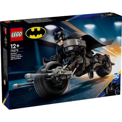 LEGO SUPER HEROES FIGURINA DE CONSTRUCTIE BATMAN SI MOTOCICLETA BAT-POD 76273 VIVLEGO76273