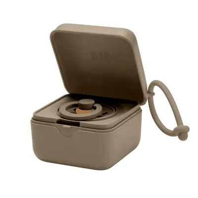 Bibs - cutie multifunctionala pentru depozitare suzete, dark oak bbb4200243