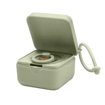 Bibs - cutie multifunctionala pentru depozitare suzete, sage bbb4200250