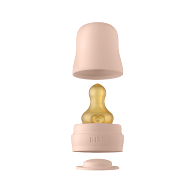 Bibs - kit pentru set complet biberon din sticla anticolici, blush bbb5015244