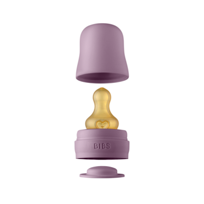 Bibs - kit pentru set complet biberon din sticla anticolici, mauve bbb5015300