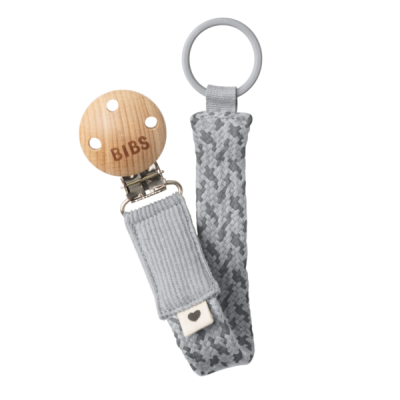 Bibs - lantisor clip pentru suzeta, cloud/iron bbb9401102