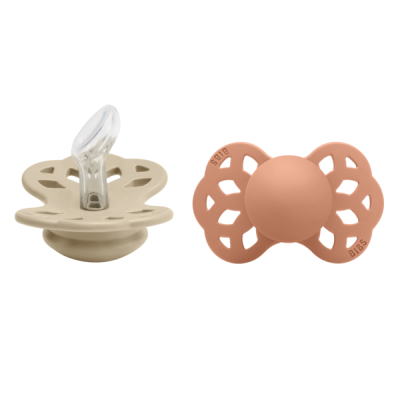 Bibs - set 2 suzete infinity silicon, tetina anatomica, 0 luni + bbbsetsiliconanatomic1