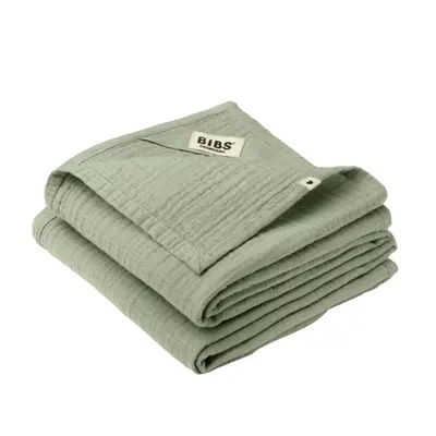 Bibs - set de 2 museline 70x70 cm, sage bbb9401250