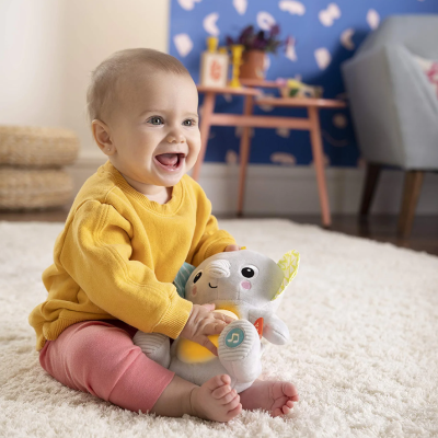 Bright starts - jucarie interactiva hug a bye baby elephant bbb12498