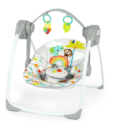 Bright starts - leagan portabil playful paradise bbb13069