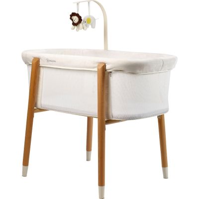 Babygo - patut cu cadru din lemn si bara de jucarii sleepgood mesh bbbbgo-4352