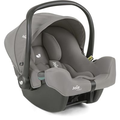 Joie - scoica auto i-snug 2 cu tetiera reglabila, 40-75 cm, pebble, testata adac si certificata r129 bbbc1817capeb000
