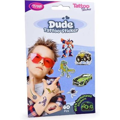 Set 40 tatuaje temporare tip autocolante Baieti Tytoo KOPXX1800013 BBJKOPXX1800013_Initiala