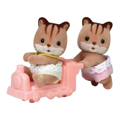 Figurine sylvanian families - gemenii veverite sf5421