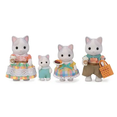 Figurine sylvanian families-familia pisicutelor latte sf5738