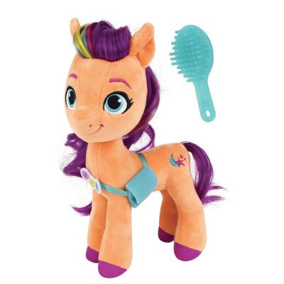 Jucarie plus jemini 21cm cu pieptan my little pony - sunny je024287s