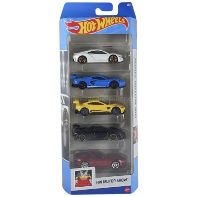 SET 5 MASINI HOT WHEELS HW MOTOR SHOW VIVMT1806_HTV49