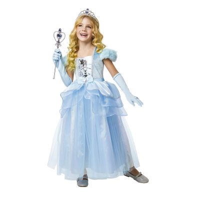 Costum de carnaval - printesa (bleu)