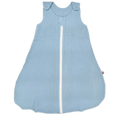 Sac de dormit copii 0.3 tog, din Muselina, Bluebird, 70 cm, 0.3 tog - Vara KDESDM70BLUEB
