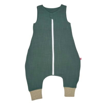 Sac de dormit cu picioruse, din muselina, Curious Explorer, 100 cm, 0.3 tog-vara KDESDPM100CE