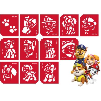 Set 12 sabloane pentru tatuaje temporare Paw Patrol Tytoo KKCSP4430059 BBJKKCSP4430059_Initiala