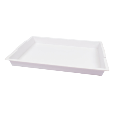 Set 4 tavi albe multifunctionale 40,5 x 30,5 x 4 cm, pentru gradinita si scoala - okepb2472216
