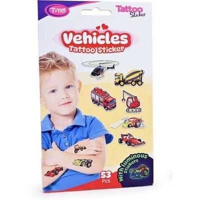 Set 53 tatuaje temporare tip autocolante Masini Tytoo KOPXX1800014 BBJKOPXX1800014_Initiala
