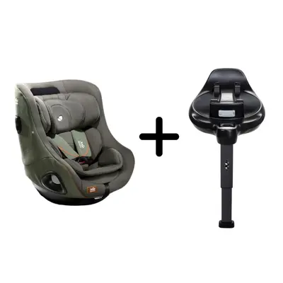 Set scaun auto rotativ i-size joie i-harbour signature pine, 40-105 cm + baza i-size i-base encore, testat adac si certificat r129 bbbc2104aapne000set