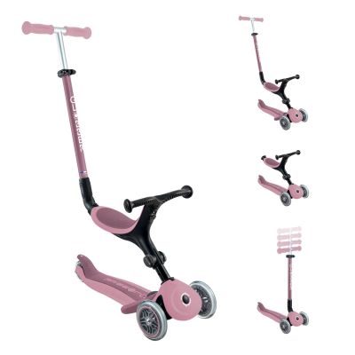 Trotineta globber go-up 4 in 1 active ecologic roz pal funk740-510