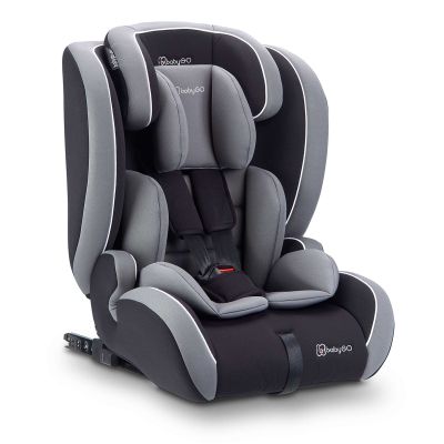 Babygo - scaun auto i-size freefix grey, 76-150 cm, certificat r129 bbbbgo-2452