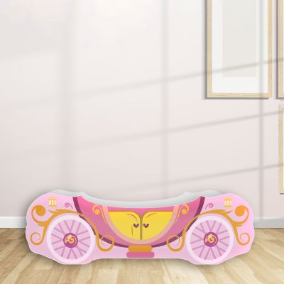 Pat Trasura Cenusareasa Mare 2-12 Ani Pentru Saltele 160x80 Alb Fara Saltea Cmg43611507720449