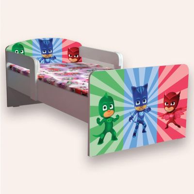 Pat Baieti Eroi In Pijamale  Mare 2-12 Ani Cu Manere Varianta fara Saltea Cmg46521031262548