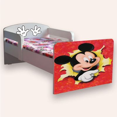 Patut Pentru Copii Mickey Mouse Mic 2-8 Ani Cu Manere Varianta fara Saltea Cmg46495392203092