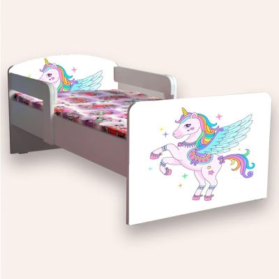 Pat Fete Unicorn Mare 2-12 Ani Cu Manere Varianta fara Saltea Cmg46521018679636