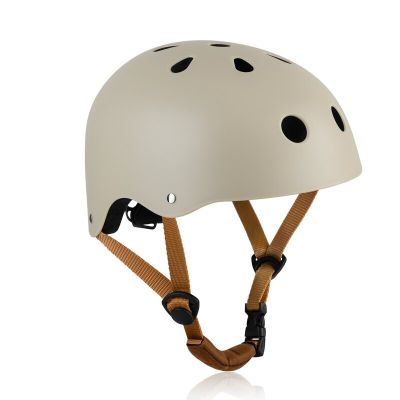 Casca pentru copii, Lionelo, Reglabila 50-56 cm, Din ABS si EPS, Conform cu standardul EN1078, Bej BYNLO-HELMET_BEIGE_SAND