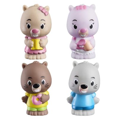 Familia de castori - set figurine joc de rol klr700303