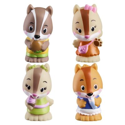 Familia de veverite nutnut - set figurine joc de rol klr700301