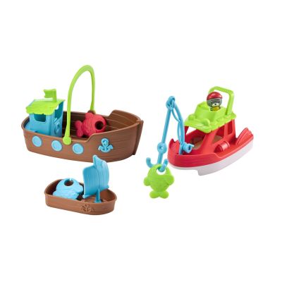 Jucarie 3 in 1 - barcute pentru baie cu figurina morsa klr700502