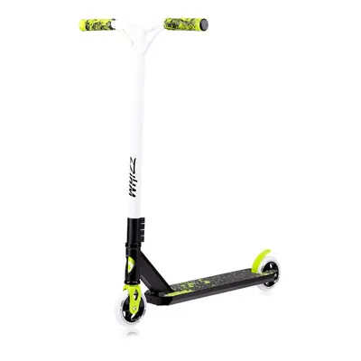 Trotineta, Lionelo, Whizz, Pentru Acrobatii, Rulmenti ABEC-9, Sistemul de compresie IHC 9, 20 - 100 kg, Conform cu standardul european de securitate EN14619, Verde/Negru BYNLO-WHIZZ_GREEN_LIME_BLACK