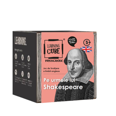 Joc lingvistic learning cube® - pe urmele lui shakespeare