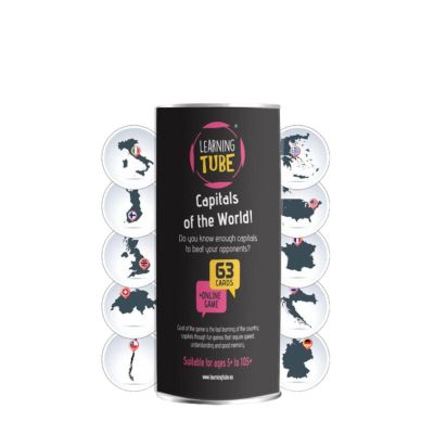 Joc learning tube® - capitalele lumii