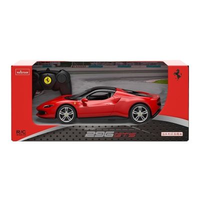 MASINA CU TELECOMANDA FERRARI 296 GTS CU SCARA 1 LA 16 VIVRas94600