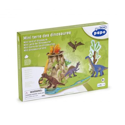 PAPO MINI DISPLAY TINUTUL DINOZAURILOR VIVPapo33104