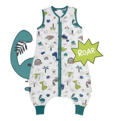 Sac de dormit cu picioruse Bamboo Dinosaur 100 cm 0.5 Tog BBXCJ873-05FW