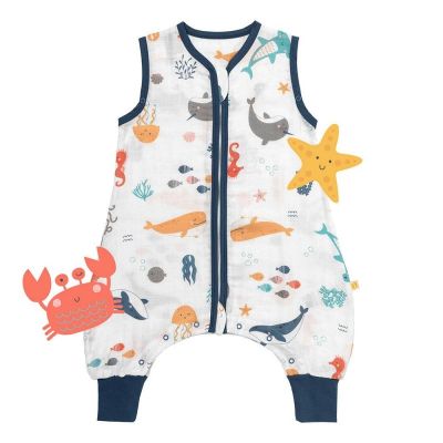 Sac de dormit cu picioruse Bamboo Under the Sea 70 cm 0.5 Tog BBXCJ790-05FW