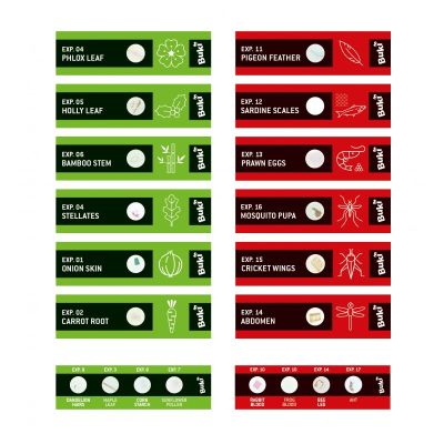 Set lamele pentru microscop - 20 de mostre diferite bkmr001